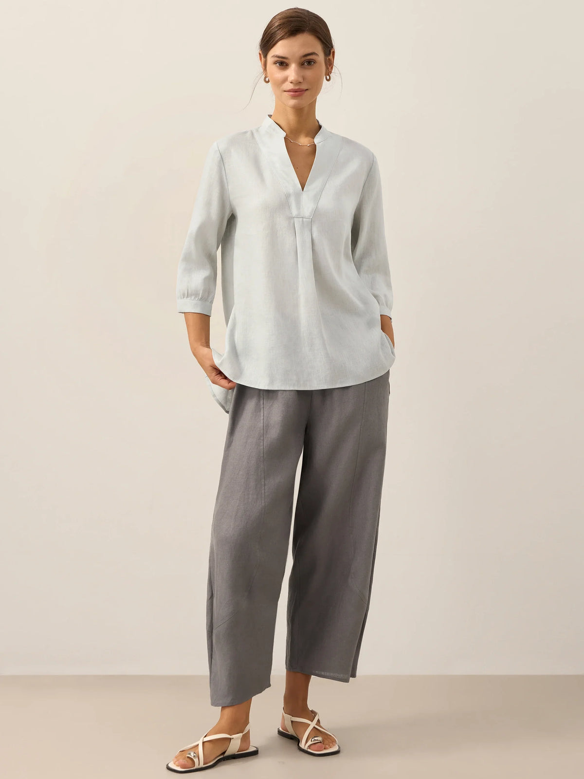 Linen Trousers – Isolde by Maravesse (16)