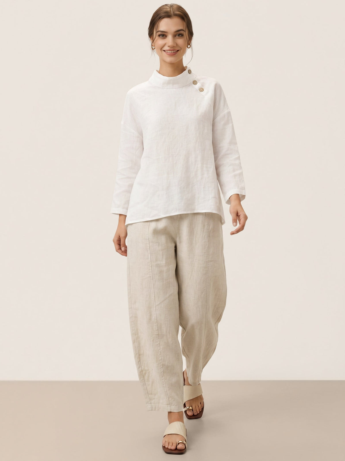 Linen Trousers – Isolde by Maravesse (25)
