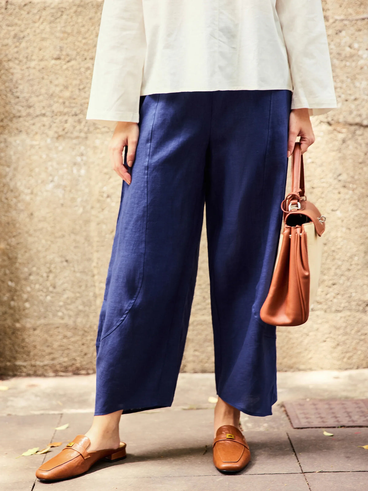 Linen Trousers – Isolde by Maravesse (2)