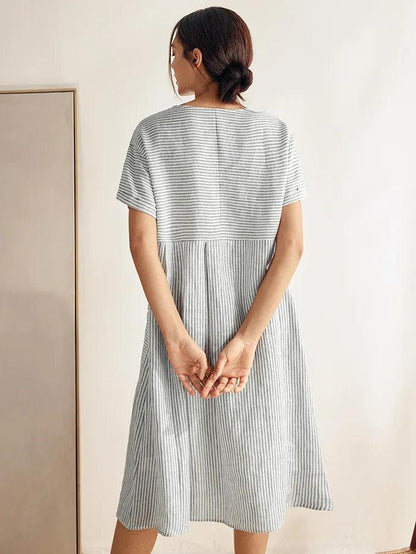 Linen Midi Dress – Iris by Maravesse (8)