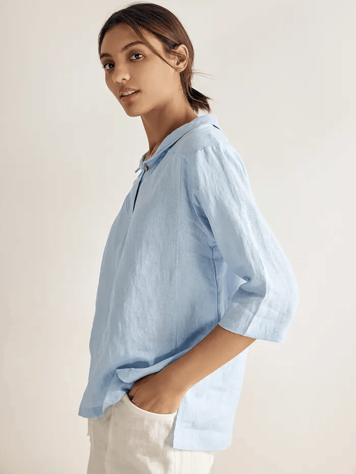 Linen Blouse – Lavinia by Maravesse (6)