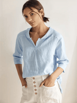 Lavinia | Linen Blouse for Holidays