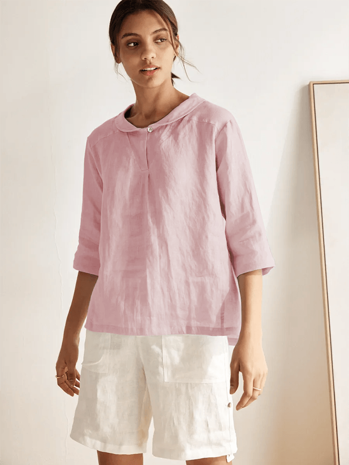 Linen Blouse – Lavinia by Maravesse (21)