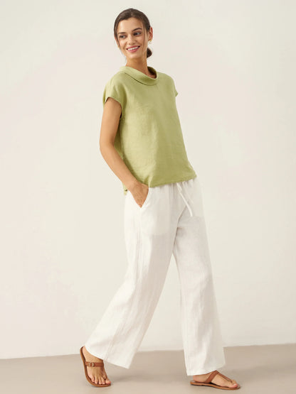 Linen Blouse – Harriet by Maravesse (8)