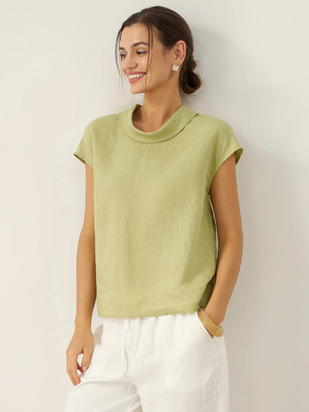 Linen Blouse – Harriet by Maravesse (5)