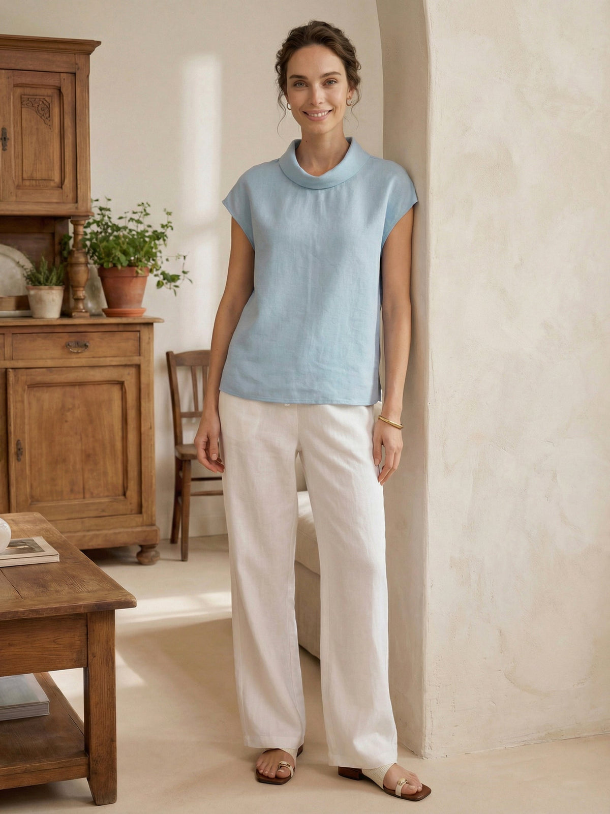 Linen Blouse – Harriet by Maravesse (13)