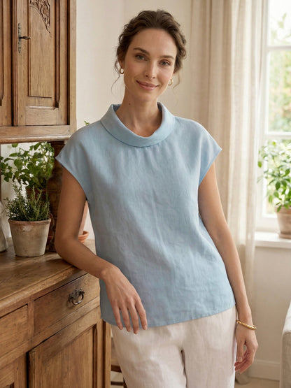 Linen Blouse – Harriet by Maravesse (12)