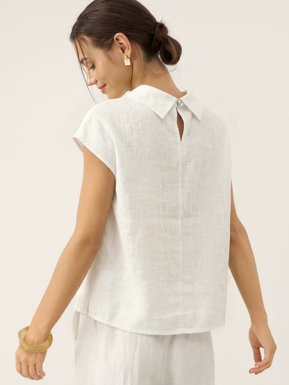 Linen Blouse – Harriet by Maravesse (25)