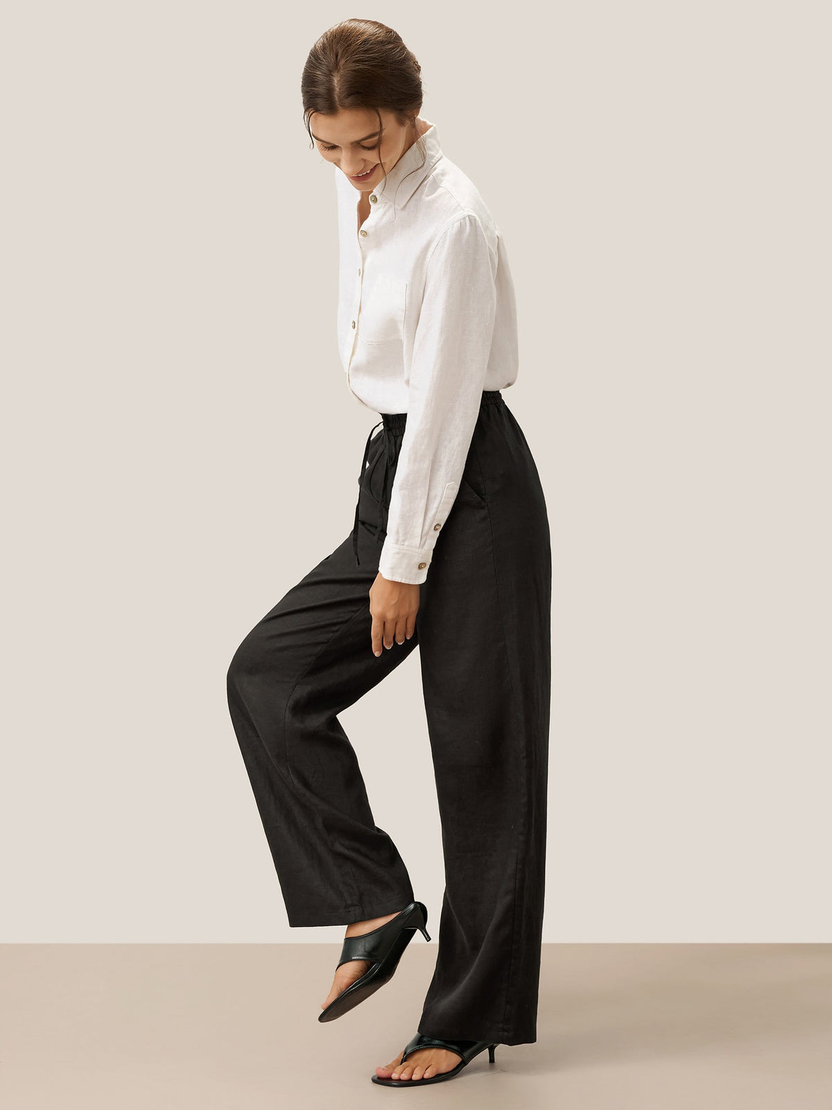 Linen Trousers – Noor by Maravesse (20)