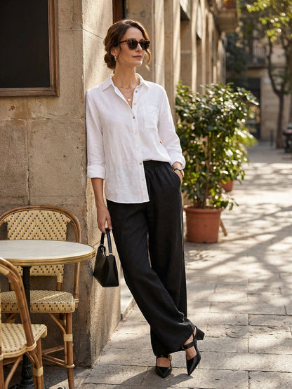 Linen Trousers – Noor by Maravesse (15)