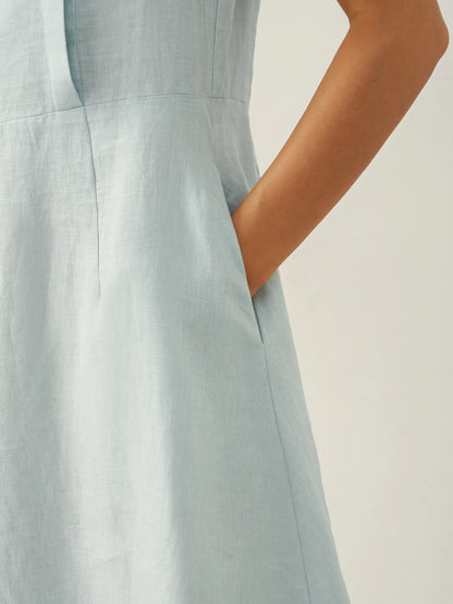 Linen Midi Dress – Lotte by Maravesse (6)