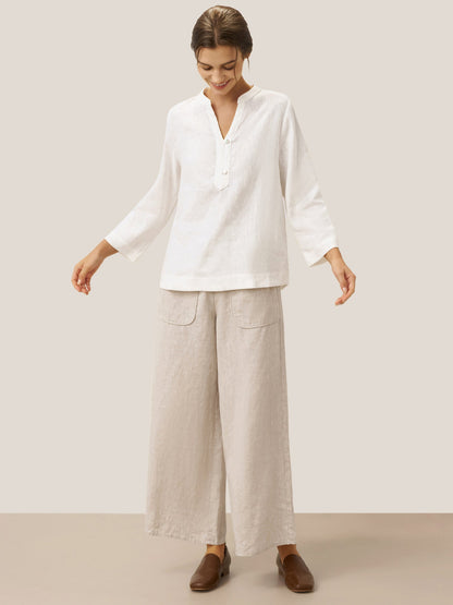 Linen Jumper – Juliette by Maravesse (7)