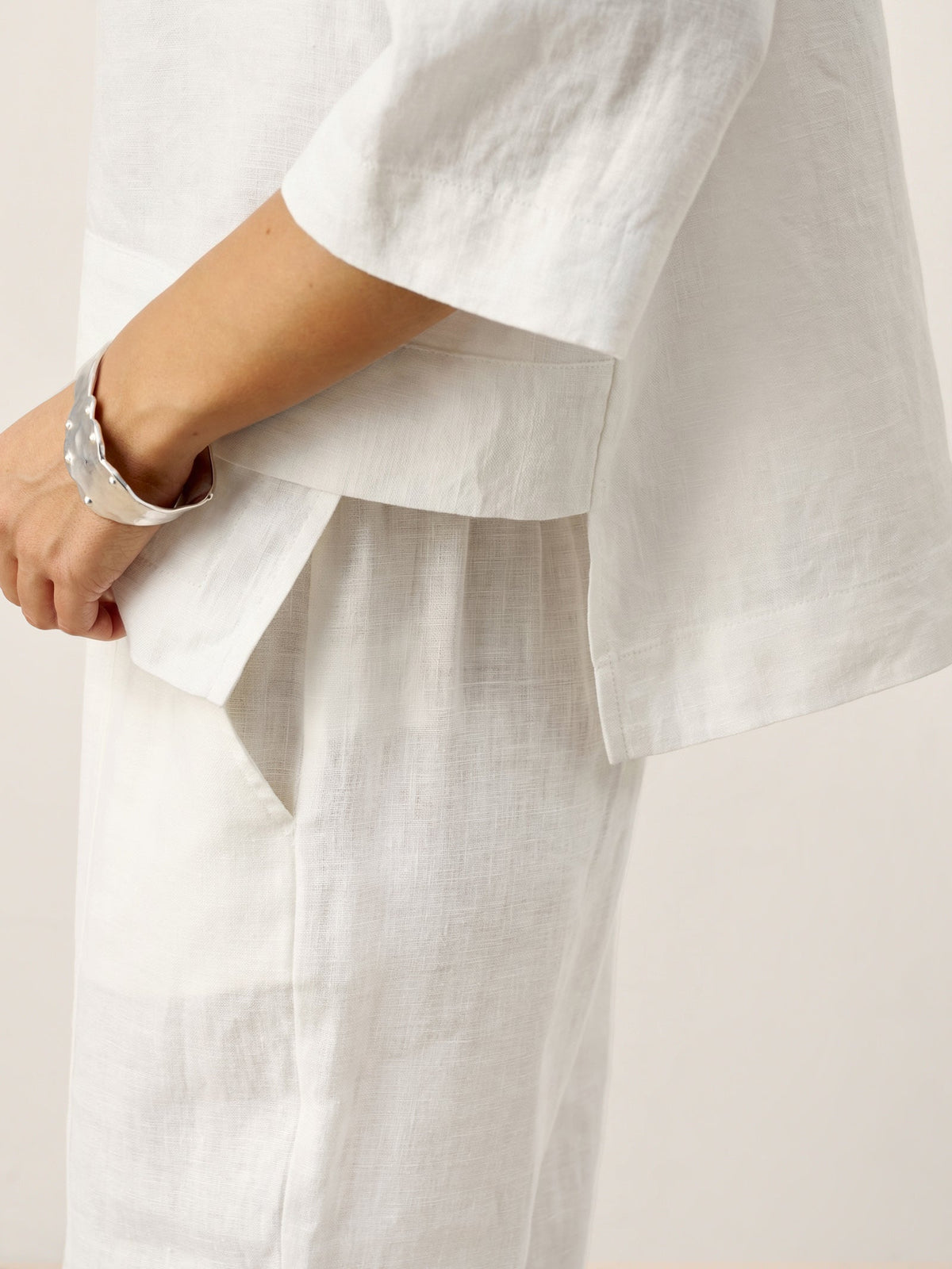 Pleated Linen Blouse – Celine by Maravesse (22)