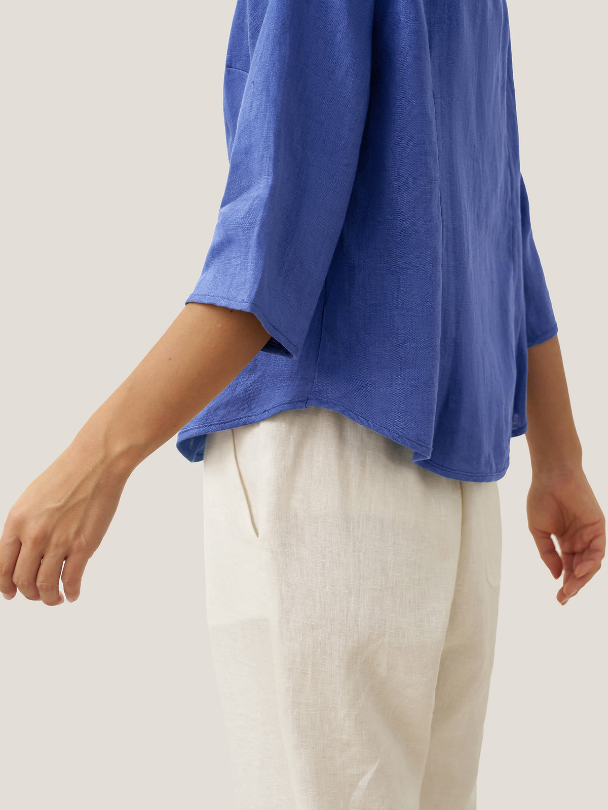 Linen Fitted Jacket – Elodie by Maravesse (28)