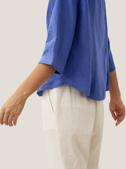 Linen Fitted Jacket – Elodie by Maravesse (28)