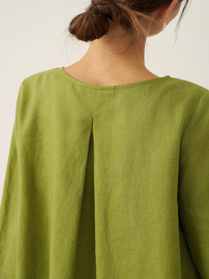 Linen Blouse – Mirabel by Maravesse (14)
