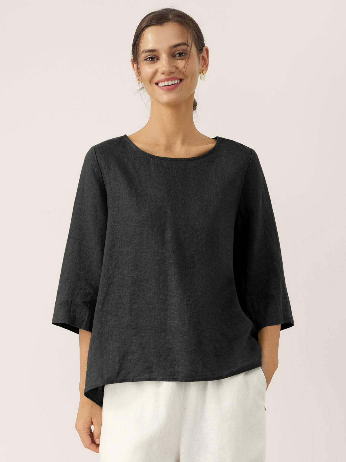 Linen Blouse – Mirabel by Maravesse (24)