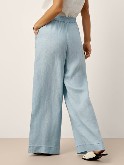 Linen Relaxed Trousers – Vivienne by Maravesse (3)