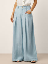Vivienne | Linen Relaxed Trousers