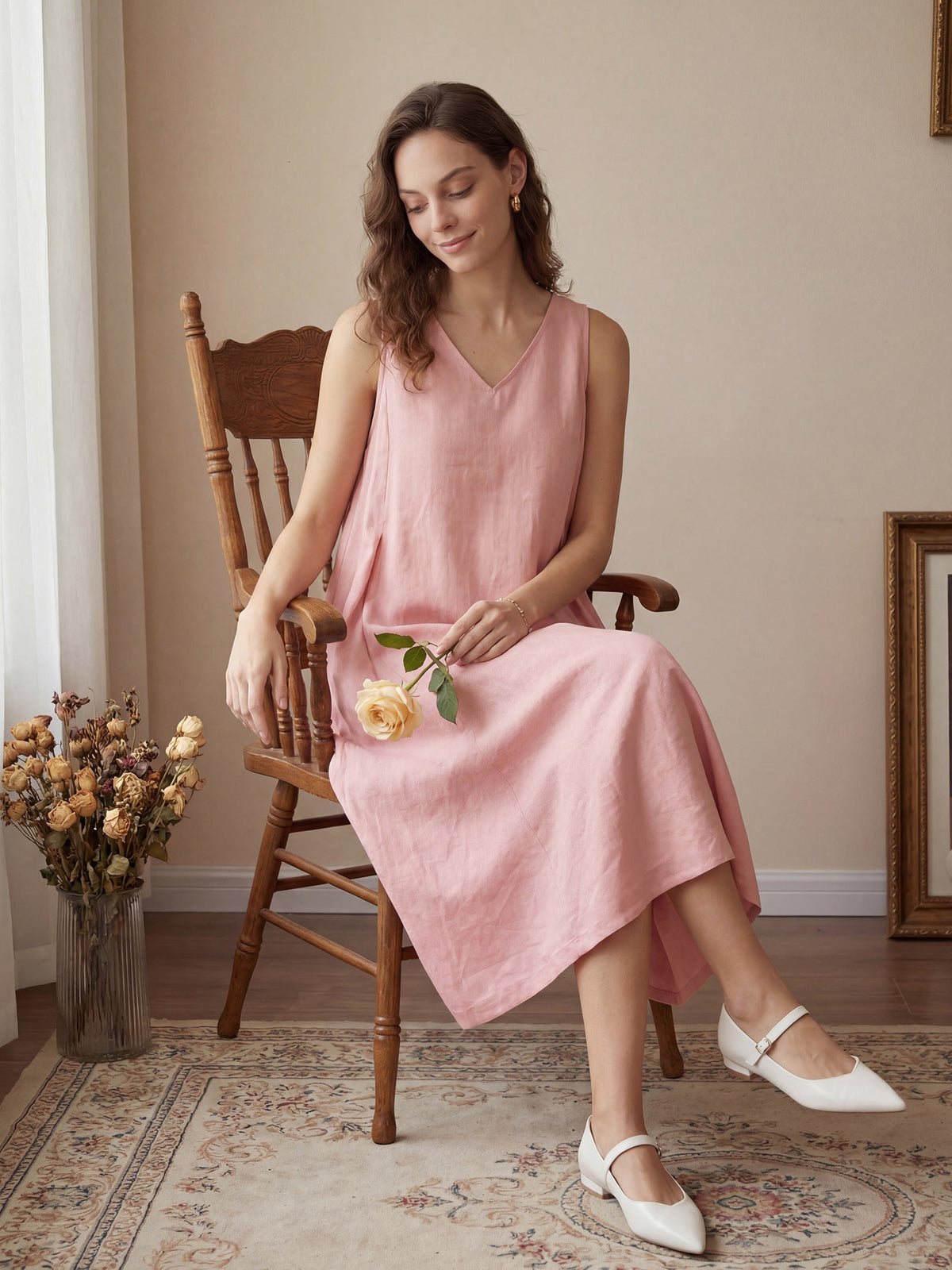 Linen Maxi Dress – Ines by Maravesse (14)