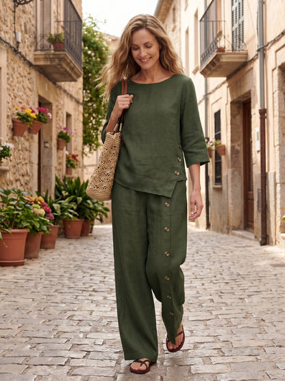 Linen Blouse – Valentina by Maravesse (34)
