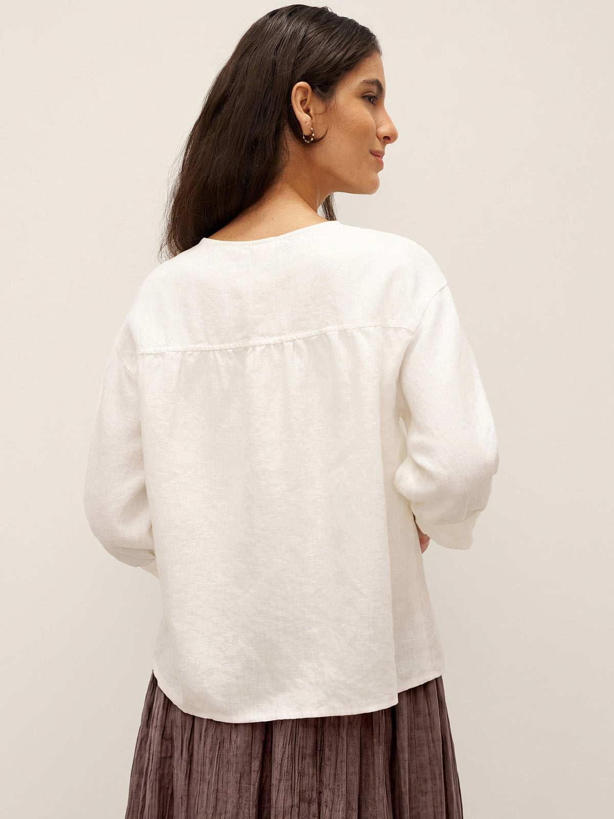 Linen Blouse – Odette by Maravesse (7)
