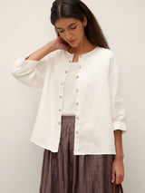 Odette | Linen Blouse for Holidays