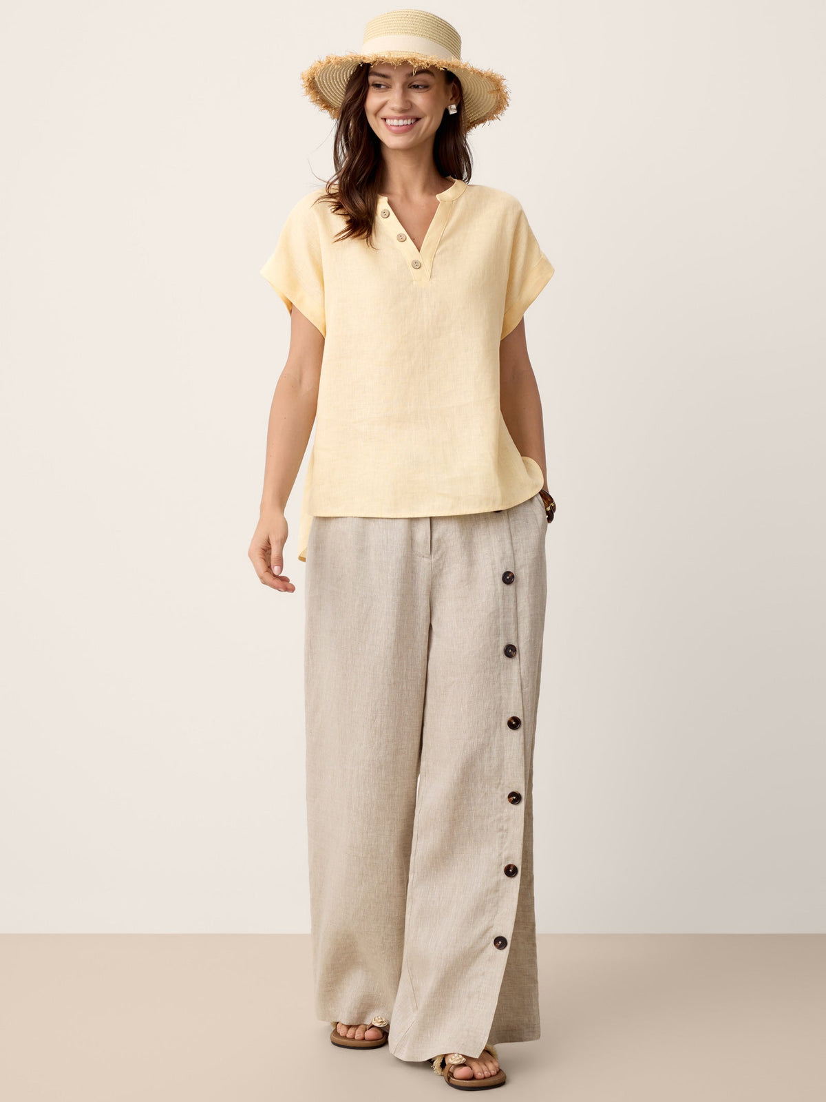 Linen Trousers – Lucille by Maravesse (9)