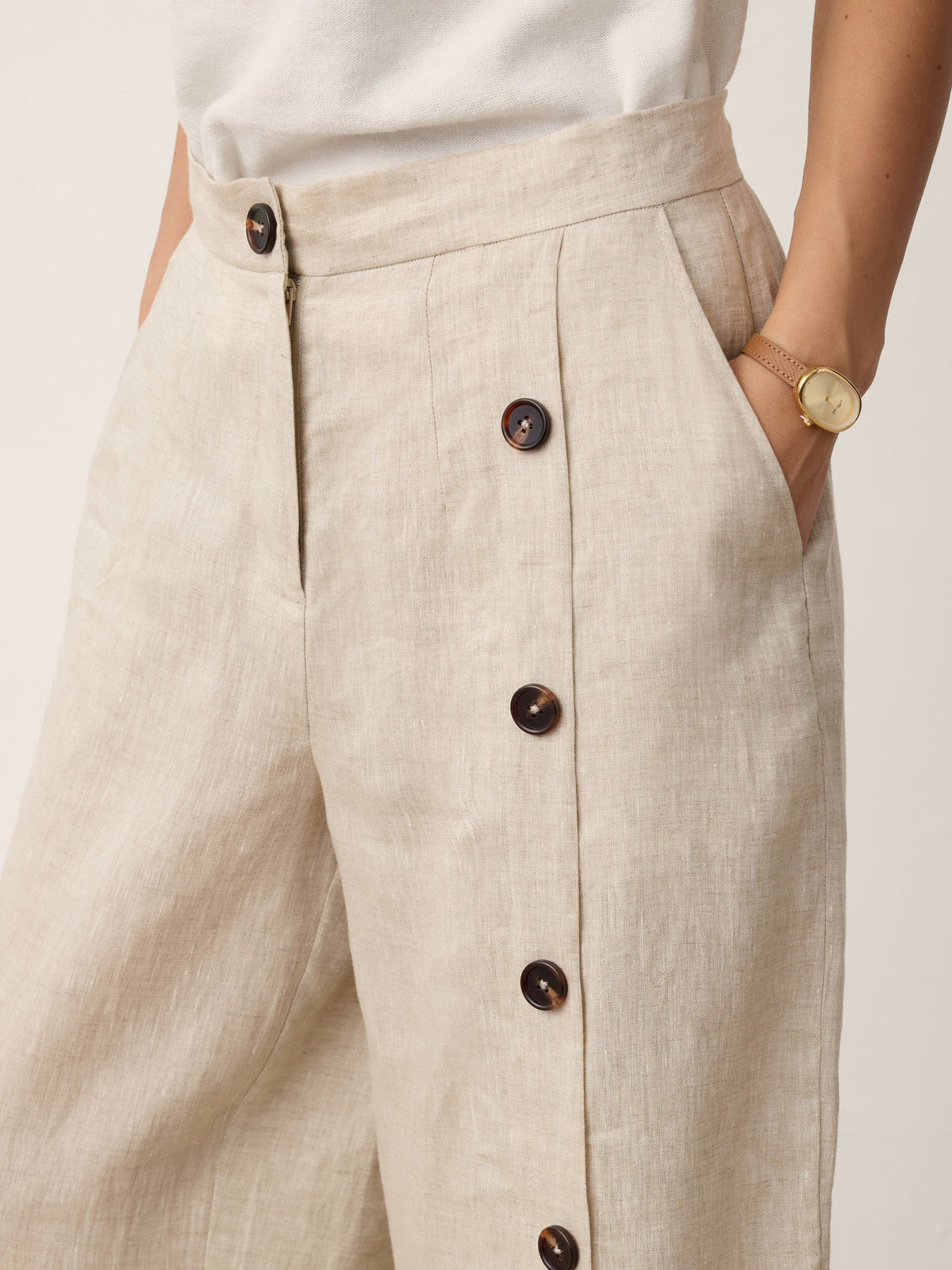 Linen Trousers – Lucille by Maravesse (4)
