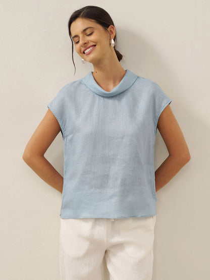 Linen Blouse – Harriet by Maravesse (16)