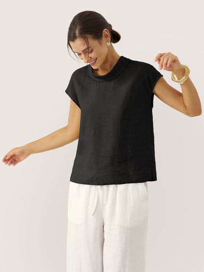 Linen Blouse – Harriet by Maravesse (31)