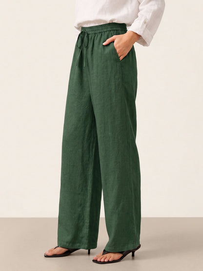 Linen Trousers – Noor by Maravesse (50)