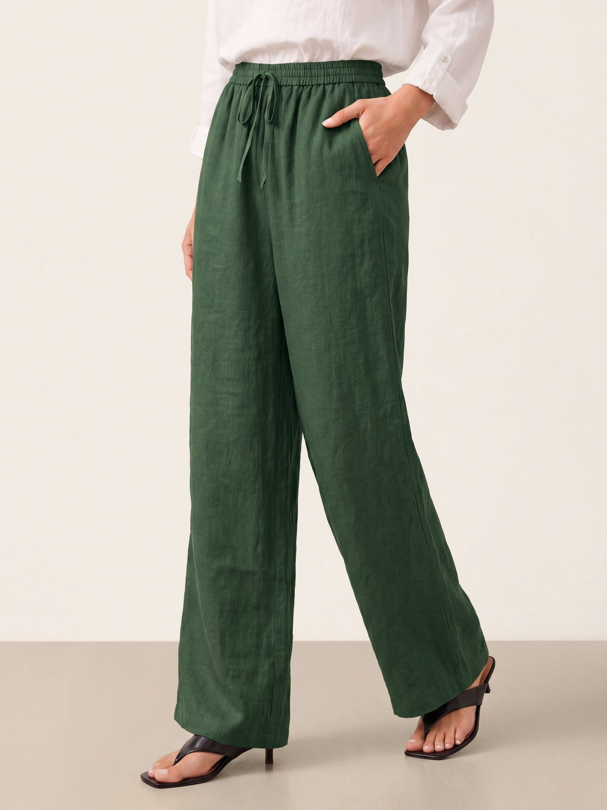 Linen Trousers – Noor by Maravesse (54)