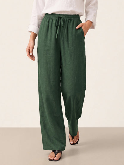 Linen Trousers – Noor by Maravesse (53)