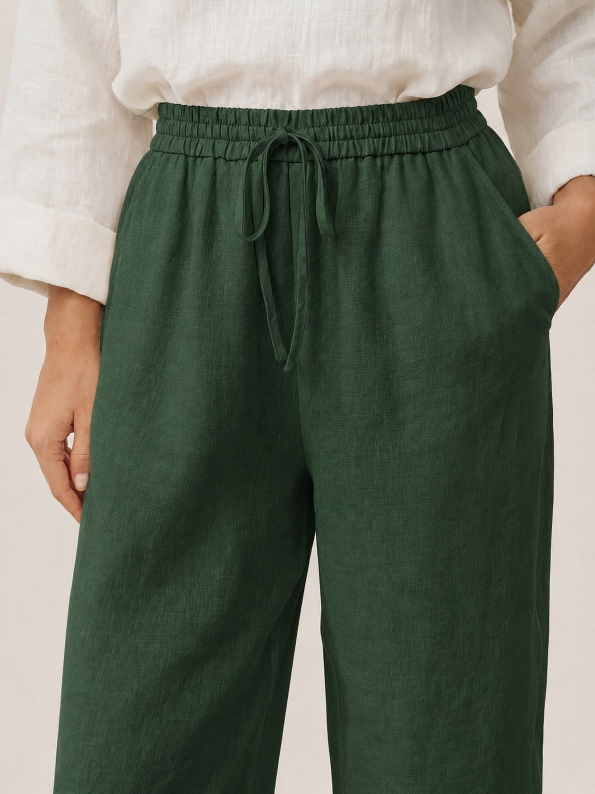Linen Trousers – Noor by Maravesse (51)