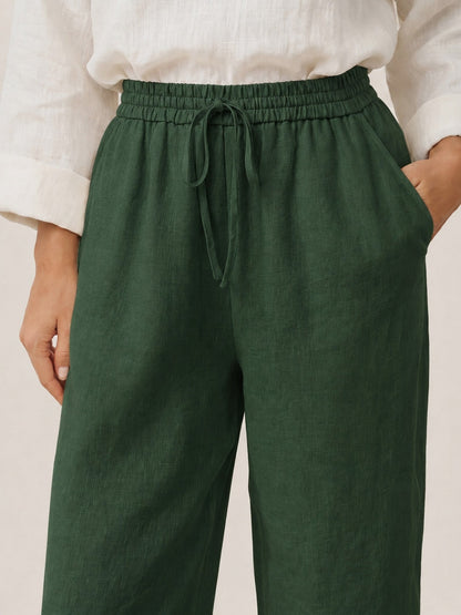 Linen Trousers – Noor by Maravesse (51)