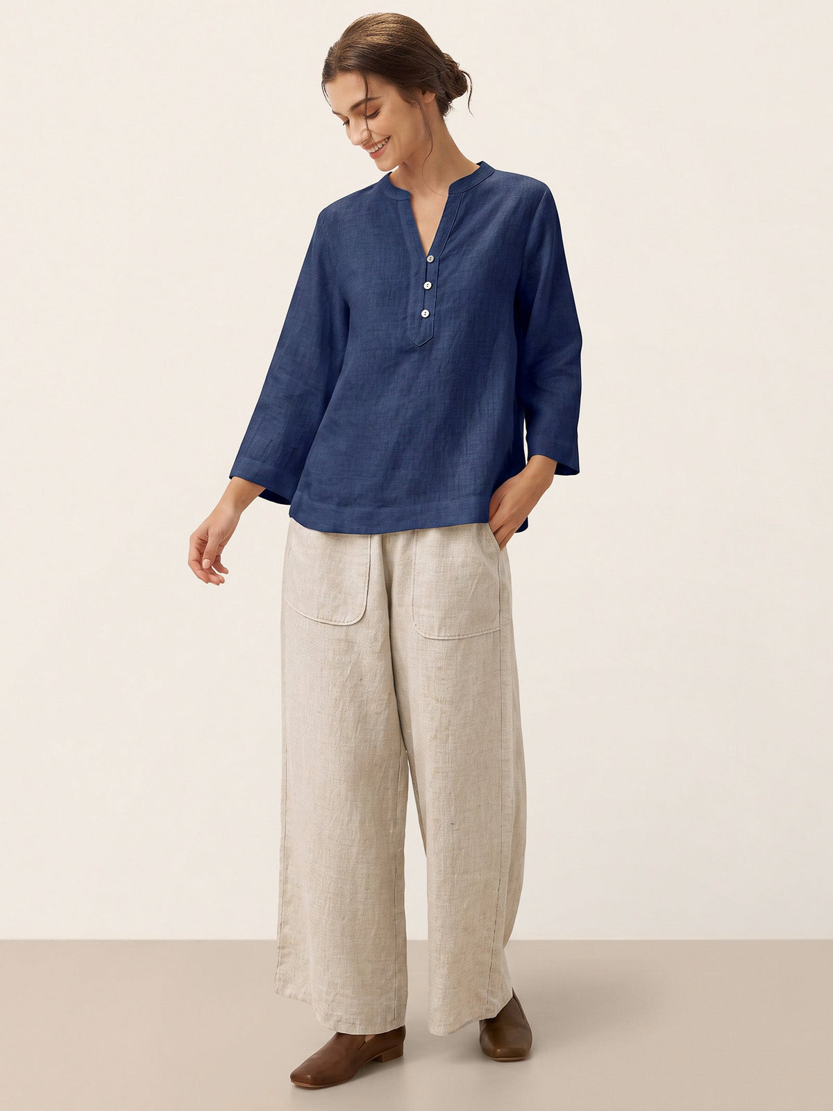 Linen Jumper – Juliette by Maravesse (16)