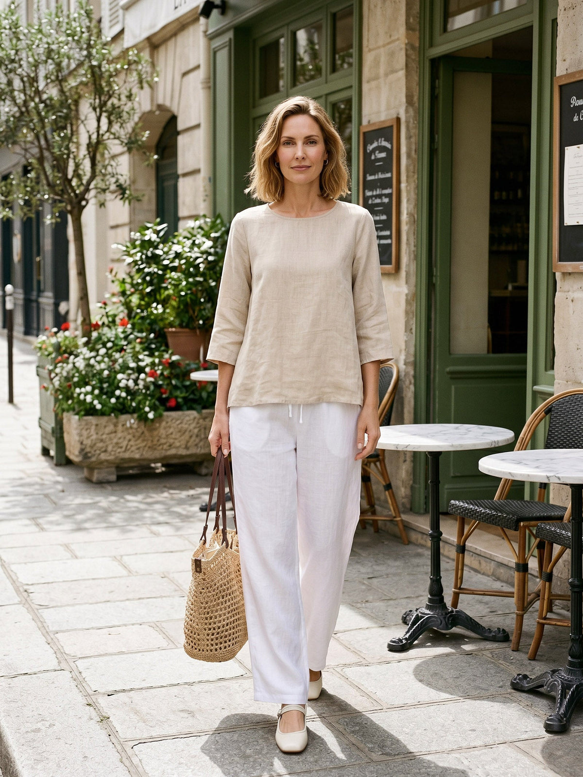 Linen Blouse – Mirabel by Maravesse (28)