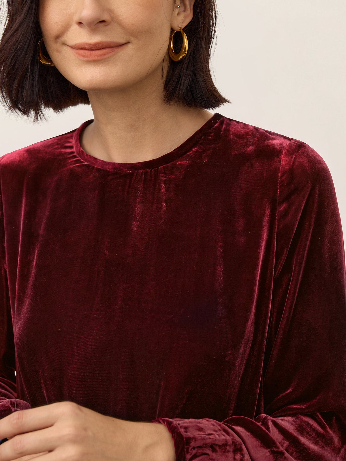 Silk Velvet Midi Dress – Lena by Maravesse (16)