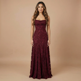 Saskia | Lace Maxi Dress for Wedding Guests
