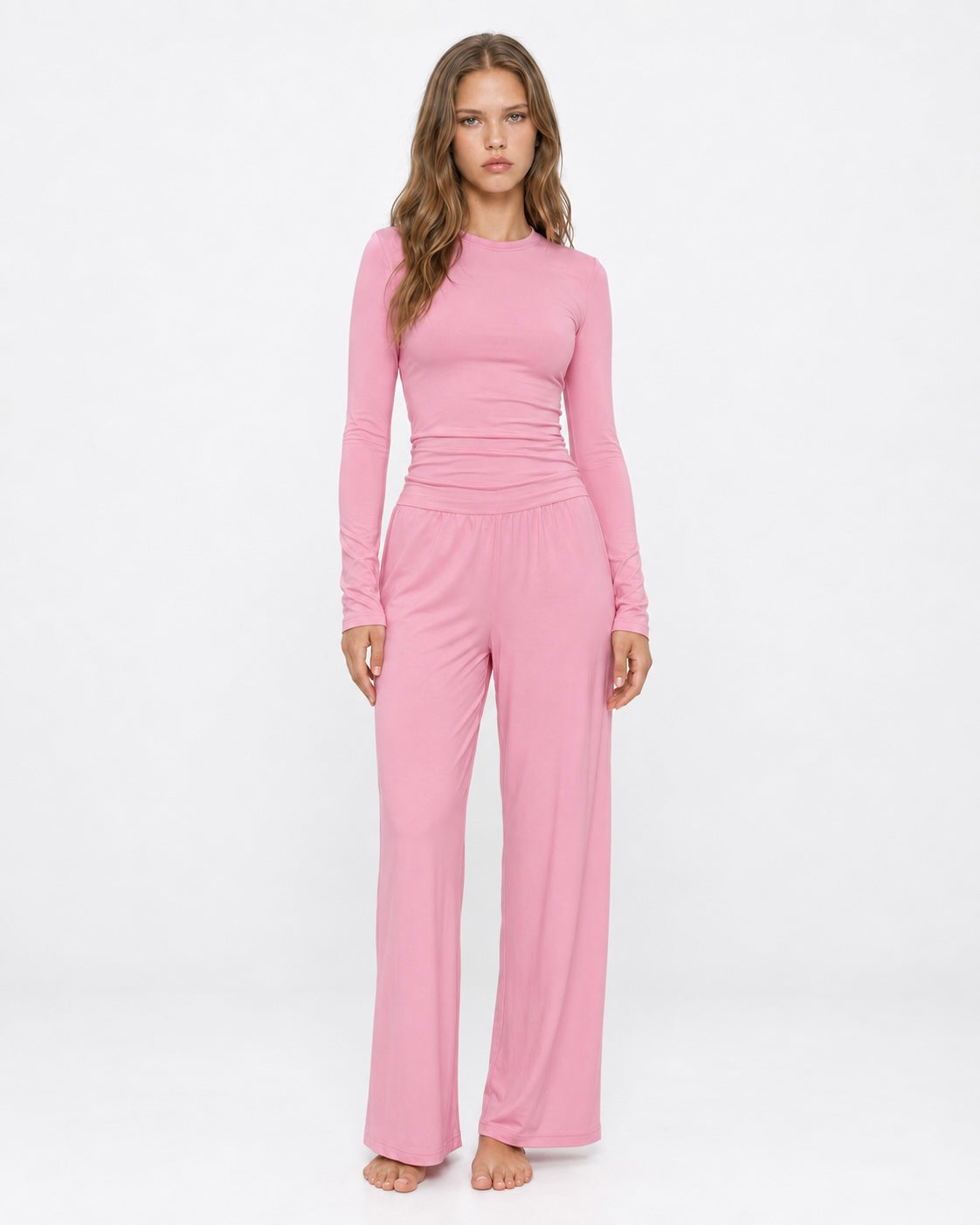 Co-ord Set in Pink – Noor by Maravesse