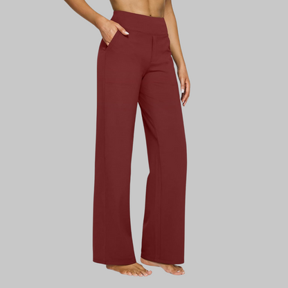 Trousers in Red – Margaux by Maravesse