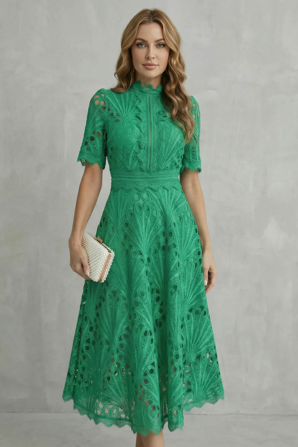 Lace Midi Dress – Fleur by Maravesse (11)