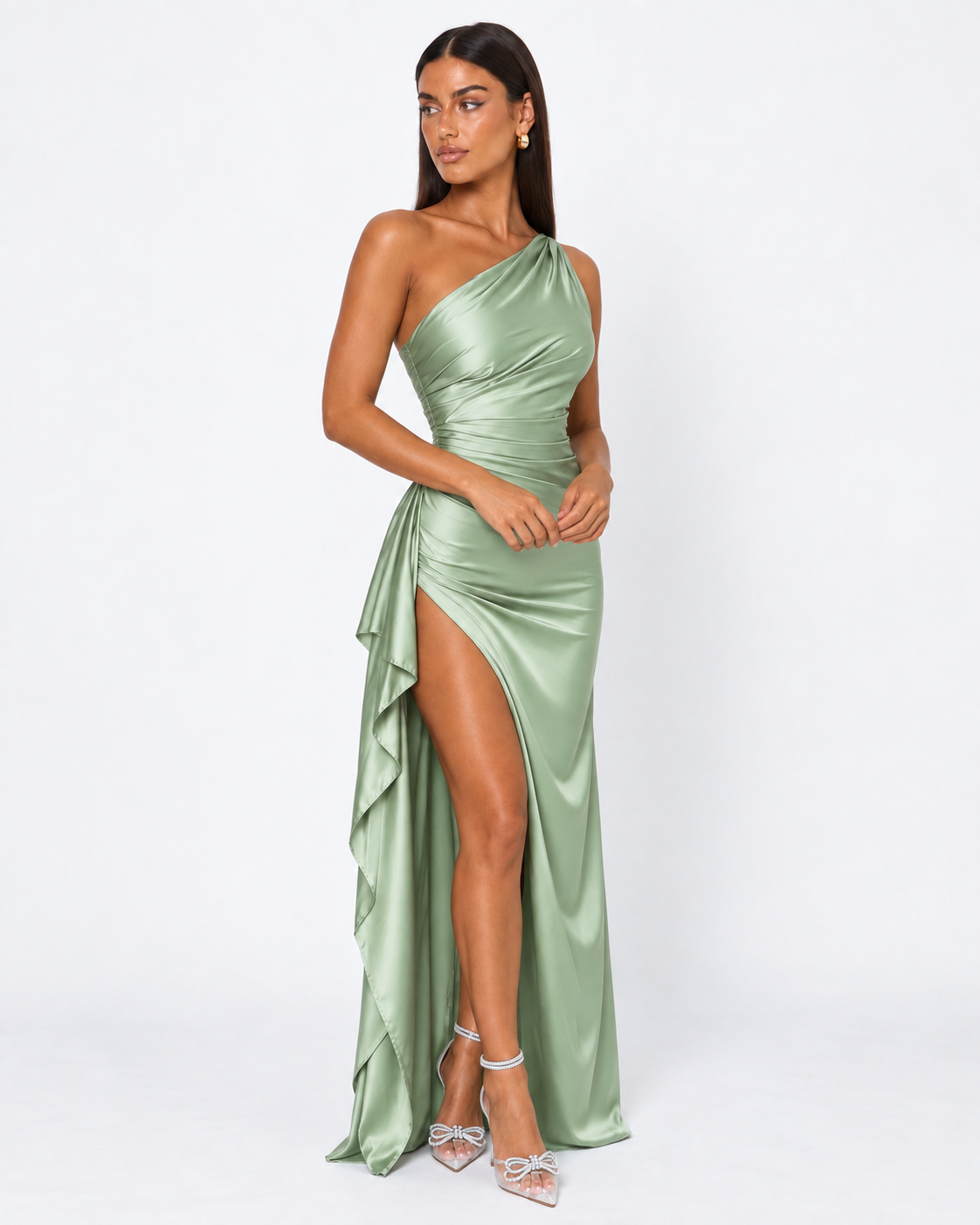 Satin Maxi Dress – Bettina by Maravesse (6)