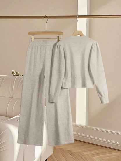 Cardigan Knit Set – Isadora by Maravesse (3)