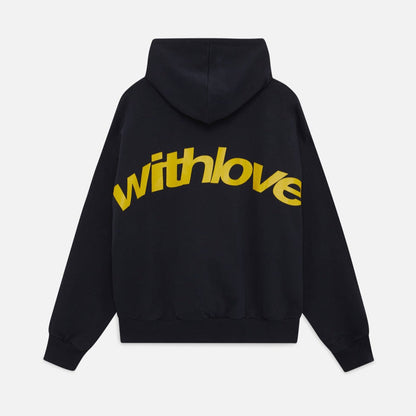 Sweatshirt in Black & Yellow – Victoire by Maravesse