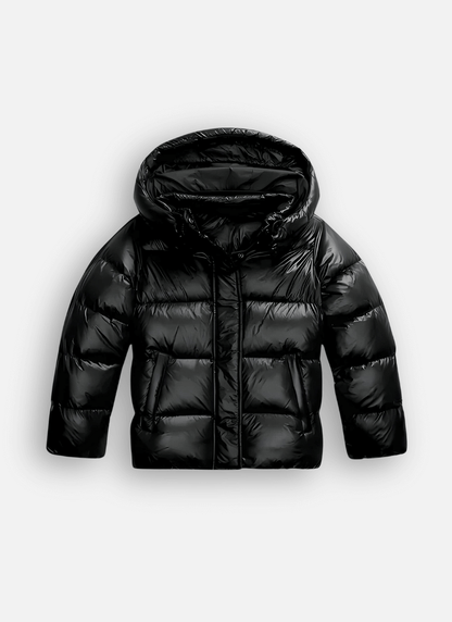 Puffer Jacket in Black – Harriet by Maravesse