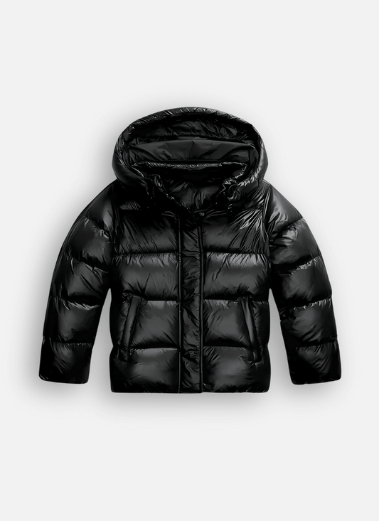 Puffer Jacket in Black – Harriet by Maravesse