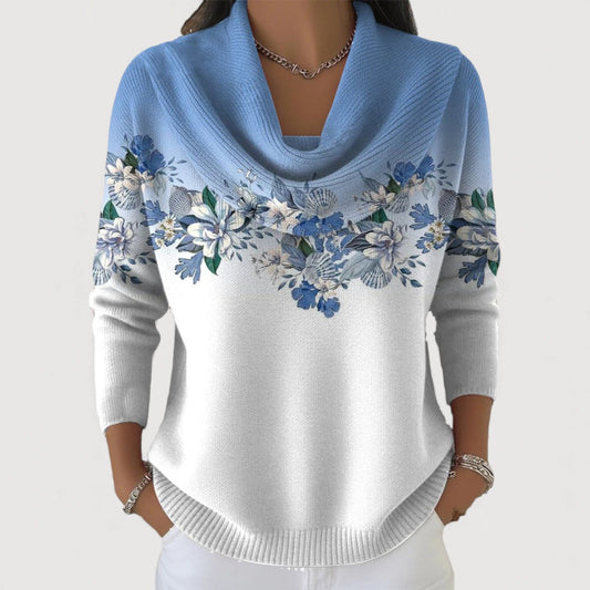 Timeless Jumper in Blue – Isadora by Maravesse