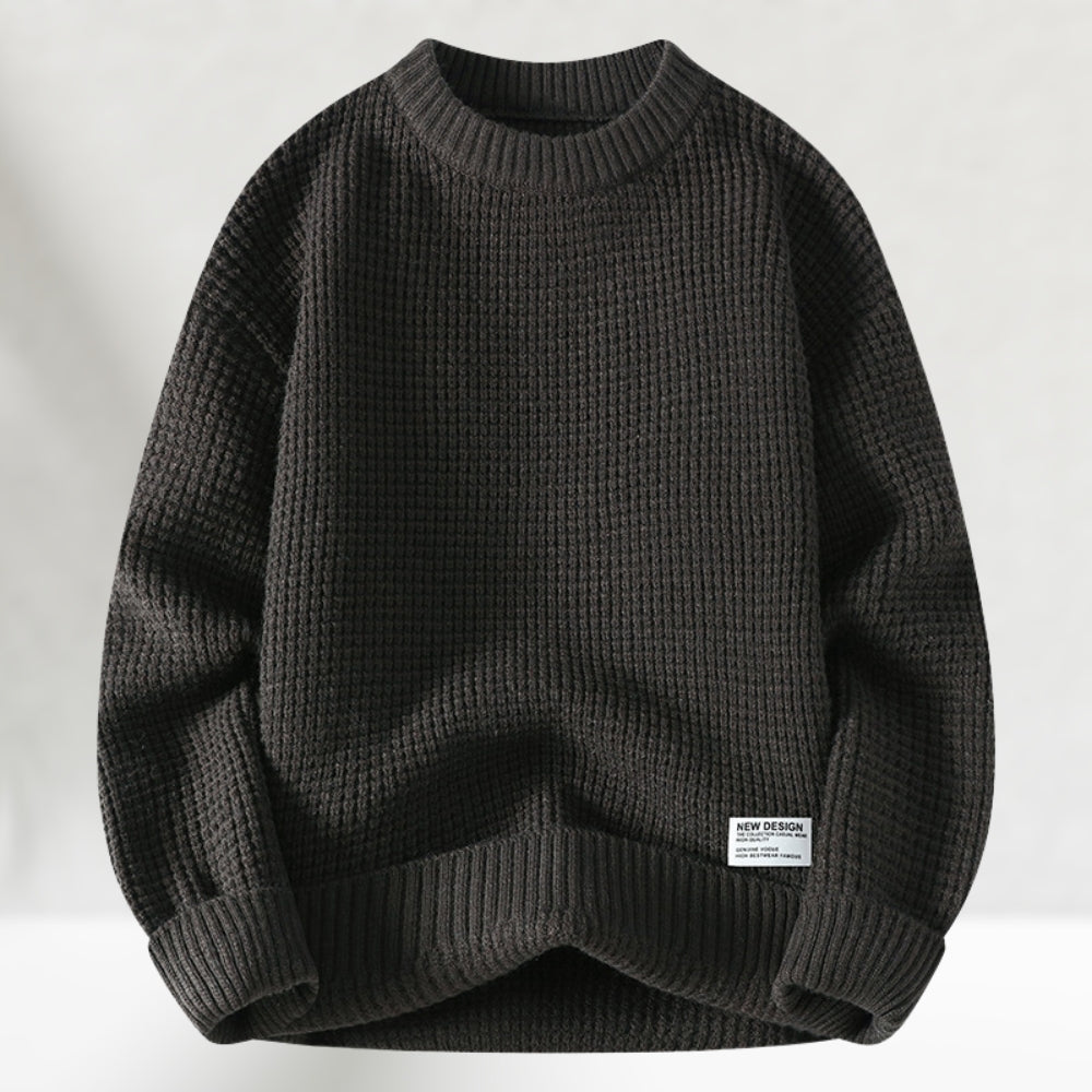 Jumper in Dark Grey – Amara by Maravesse